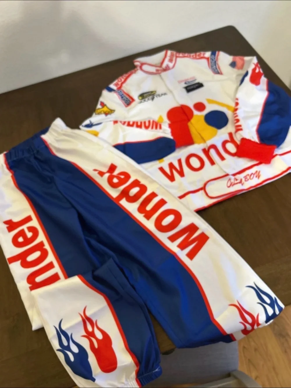 Talladaga nights Ricky Bobby costume new never worn